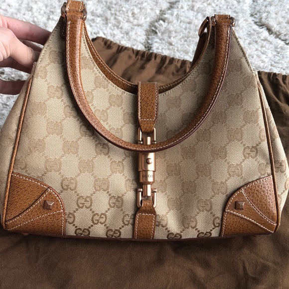Vintage Gucci Jackie O GG Shoulder Bag - Picture 15 of 15